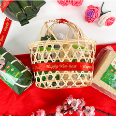 Combo Giỏ Quà 1.5kg Giò Chả Sạch – Biếu Tặng Sạch, Giao Nóng Mỗi Ngày