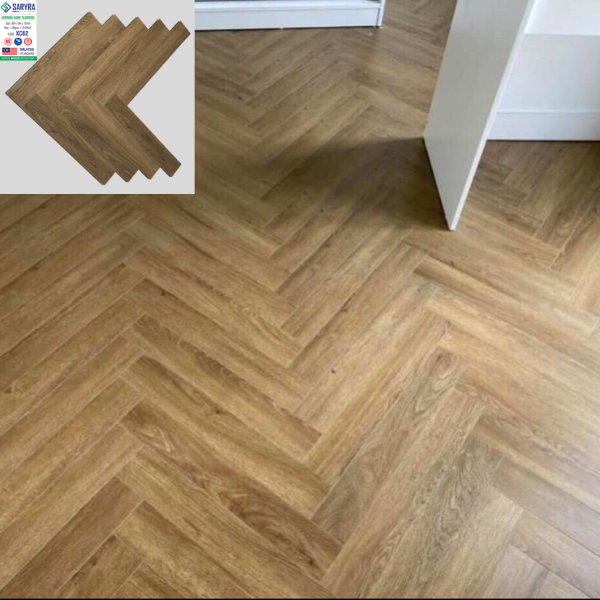 Sàn gỗ công nghiệp xương cá Saryra