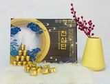  An Cung Trầm hương Cheonsimdan 60 viên hộp gỗ điêu khắc 3D Hàn Quốc 