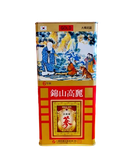  Hồng sâm củ khô hộp thiếc 300g 10 củ Wooshin Hàn Quốc Nhập Khẩu Chính Hãng 