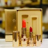  Set son lì Ohui the first màu cam san hô tặng Mini Red Hàn Quốc 