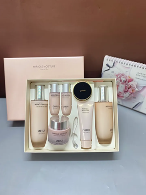  Set Ohui hồng cấp ẩm dưỡng da trắng hồng 7 sản phẩm tặng phấn nước 