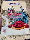  Táo đỏ Hàn Quốc sấy khô nguyên quả hộp 1kg 