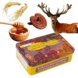  Viên Đạm Sâm Nhung Hươu Linh Chi Hàn Quốc Gold hộp 60 viên Nhập Khẩu Chính Hãng 