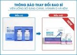  Viên uống bổ sung Canxi, Magie, Vitamin D và kẽm Nutra pharm Hàn Quốc Nhập Khẩu Chính Hãng 