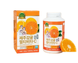  Vitamin C Vita-Premium vị quýt Jeju lọ 500g - 334 viên dạng kẹo ngậm Hàn Quốc Nhập Khẩu Chính Hãng 