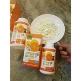  Vitamin C Vita-Premium vị quýt Jeju lọ 500g - 334 viên dạng kẹo ngậm Hàn Quốc Nhập Khẩu Chính Hãng 
