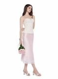  Baby Blush Lace silky skirt 