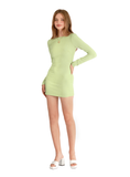  Bebe Olive mini dress 