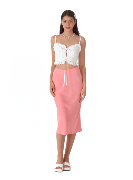  Cora silk skirt 