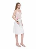  Heavenly Creme silky skirt 
