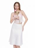  Heavenly Creme silky skirt 