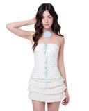  Bleu Jardin corset 