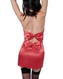  Fancie bow mini dress 