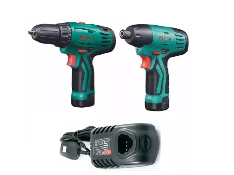 Bộ Combo Máy Khoan Và Siết Vít Dùng Pin Dca Adkit01(Type E)