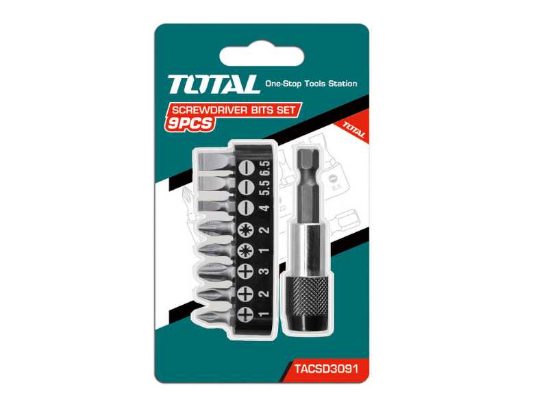 Bộ 9 Đầu Tua Vít Total Tac462601