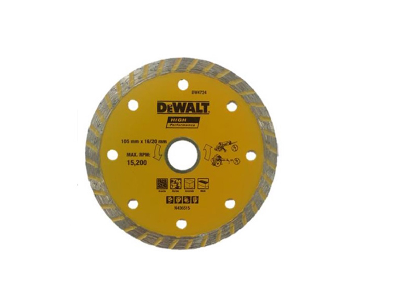 Đĩa Cắt Ướt + Khô105X20X7Mm Stanley Dw4724-B1