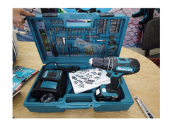 Máy Khoan Búa, Vặn Vít Dùng Pin(101 Cáimũi Khoan)(18V) Makita Dhp482Sfx6