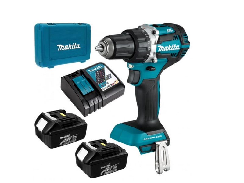 Máy Khoan Và Vặn Vít Dùng Pin Makita (Bl)(18V) Ddf484Rfe