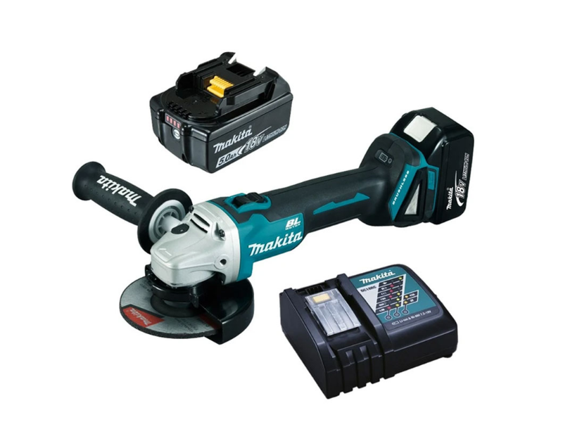 Máy Mài Góc Dùng Pin(125Mm/Công Tắc Trượt/Bl)(18V) Makita Dga506Rte