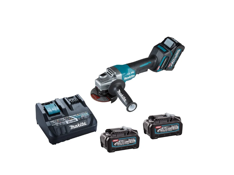 Máy Mài Góc Dùng Pin(100Mm/Công Tắc Bóp/Aws/Bl)(40V Max) Makita Ga027Gm201