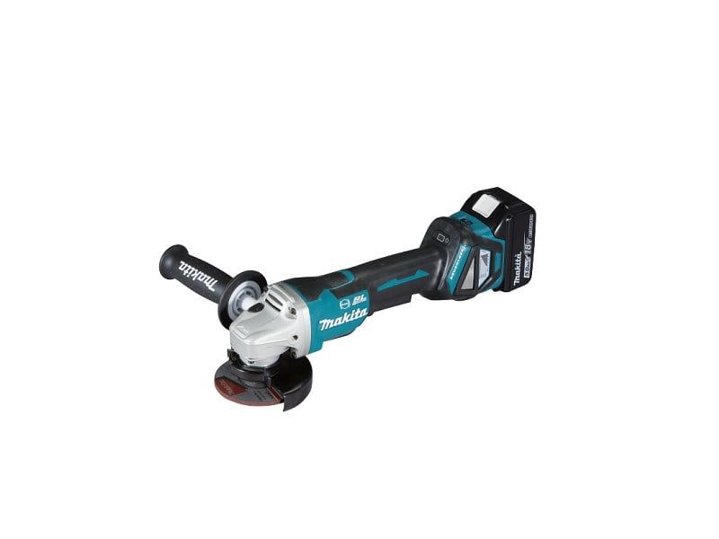 Máy Mài Góc Dùng Pin(100Mm/Công Tắc Bóp/Aws/Bl)(18V) Makita Dga418Rte