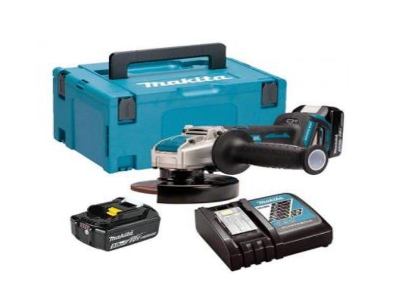Máy Mài Góc Dùng Pin(100Mm/Công Tắc Bóp/X-Lock/Bl)(18V) Makita Dga419Rtj