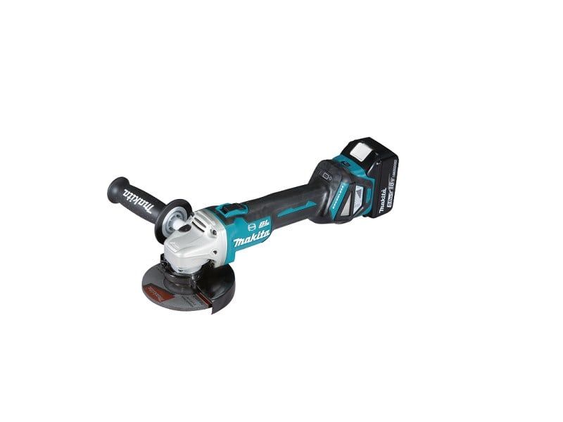 Máy Mài Góc Dùng Pin(125Mm/Công Tắc Trượt/Aws/Bl)(18V) Makita Dga514Rte