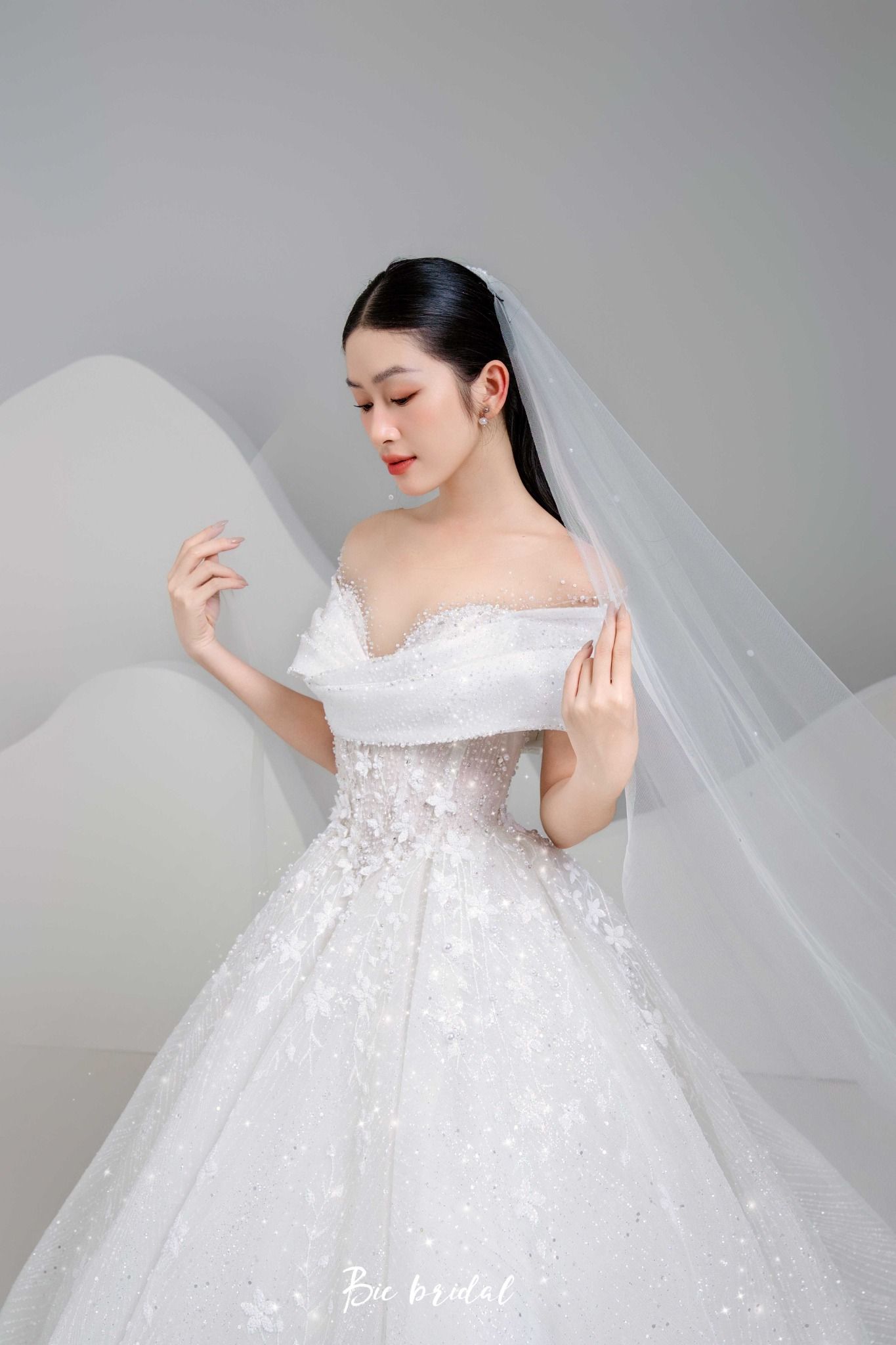 Sparkle Camille Wedding Dress (S)