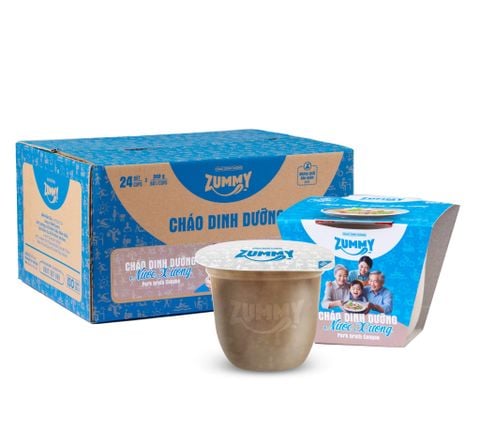  Cháo dinh dưỡng Nước xương - Thùng 24 bát x 360 gram 
