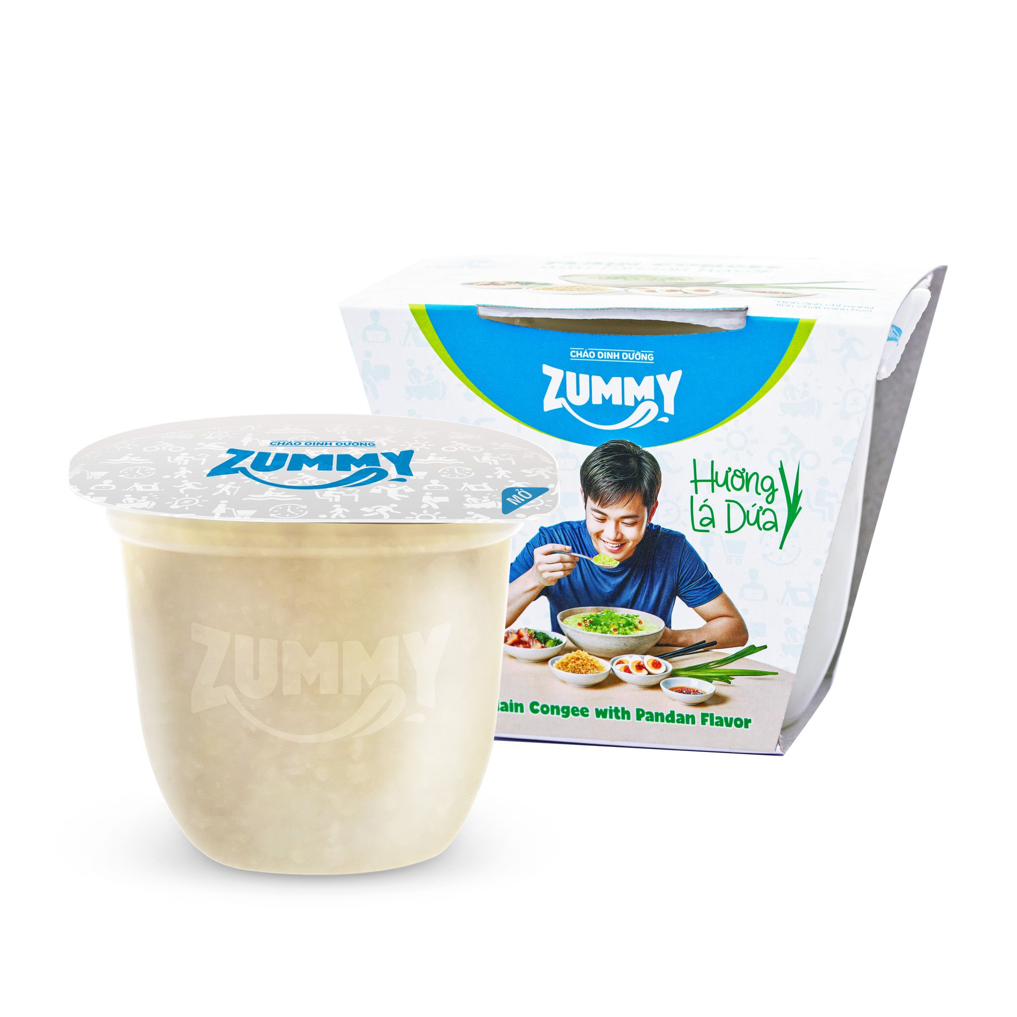  Cháo trắng hương lá dứa - Bát 360g 