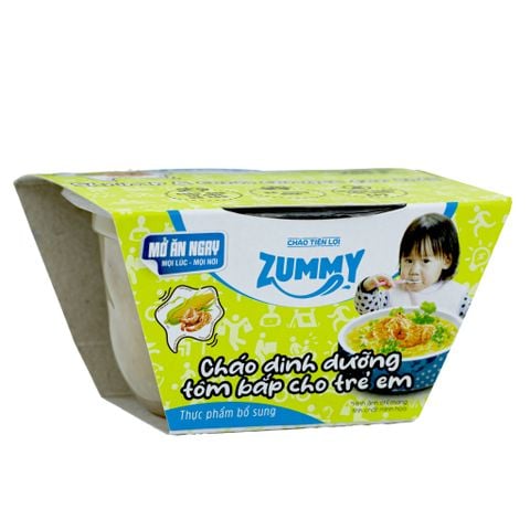  Cháo dinh dưỡng Tôm Bắp cho trẻ em - Thùng 24 bát x 240 gram 