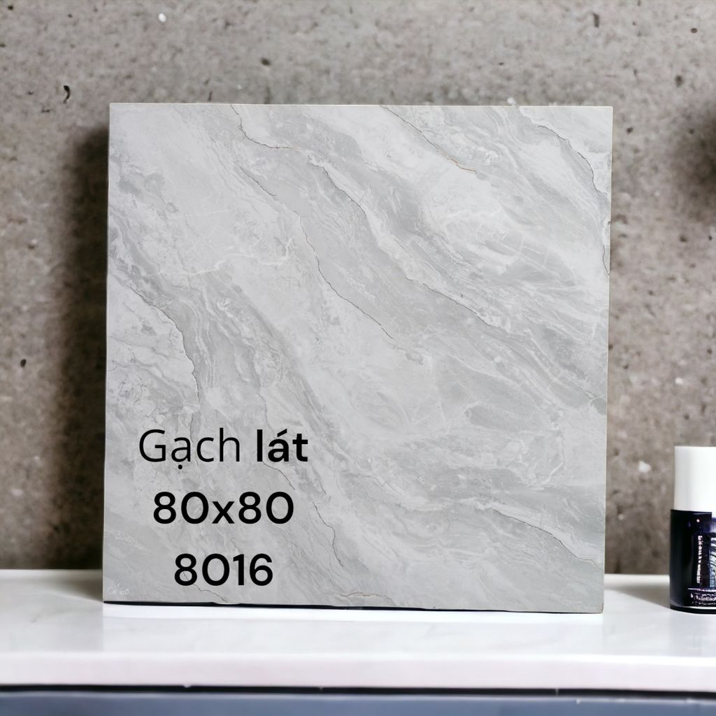 GẠCH LÁT 80X80 BÓNG KÍNH 8016