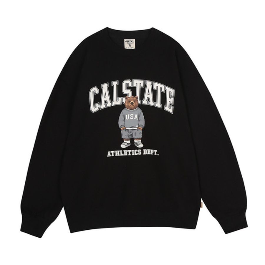 【WHO.A.U】Steve Sweatshirt Steve Photo Sweatshirt - 후아유닷컴