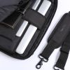 May Cặp Xách Laptop Balos ALPHA 2 BLACK - Xưởng May Balo Quà Tặng Theo Yêu Cầu UMO