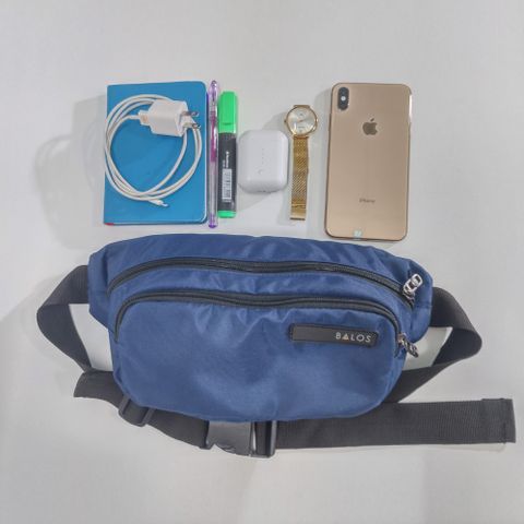 OEM ODM - BOOMERANGE Cross Bags Navy - Vietnam bag manufacturer - UMO TC5901017