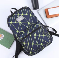 May Balo AKIRA Navy/Green Backpack - Balo Thời Trang