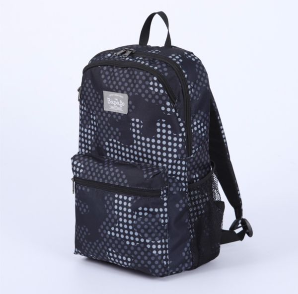 OEM ODM - AKIRA Black/Grey Fashion Backpack - custom logo backpack factory - UMO BP5902027