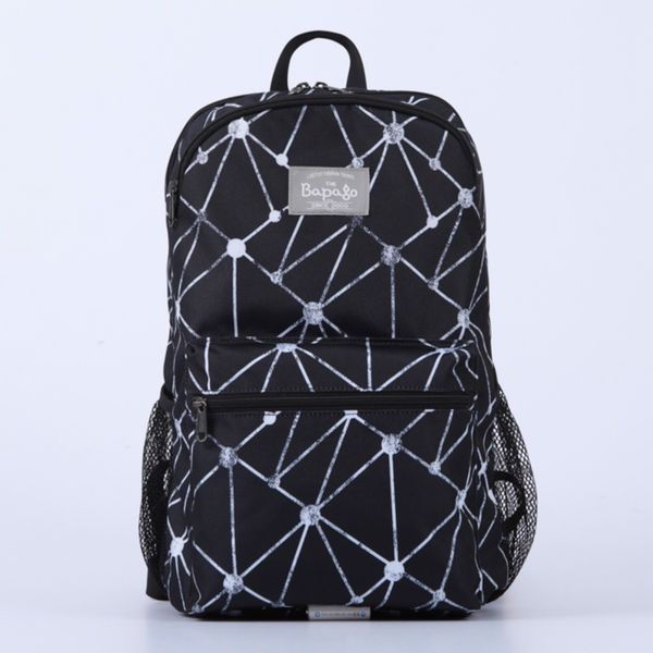 OEM ODM - AKIRA Black/White Fashion Backpack - private label backpack manufacturer - UMO BP583104