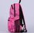 OEM ODM - AKIRA Pink Fashion Backpack - promotional backpack supplier - UMO BP5902029