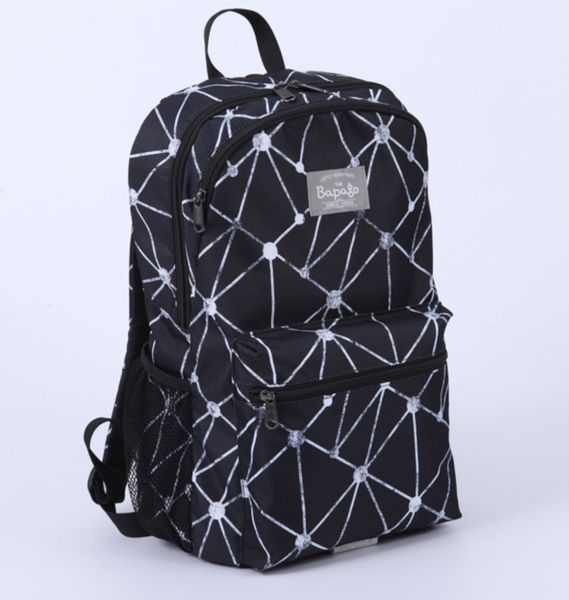 OEM ODM - AKIRA Black/White Fashion Backpack - private label backpack manufacturer - UMO BP583104