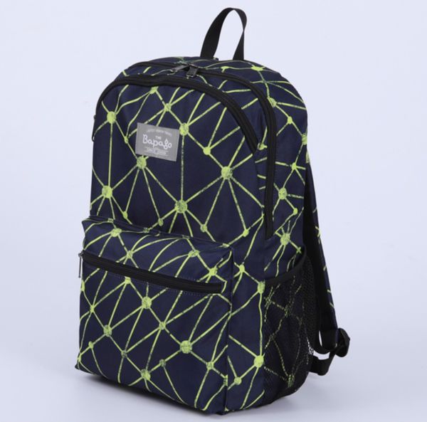 May Balo AKIRA Navy/Green Backpack - Balo Thời Trang