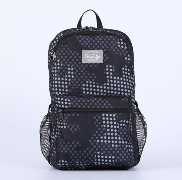 OEM ODM - AKIRA Black/Grey Fashion Backpack - custom logo backpack factory - UMO BP5902027