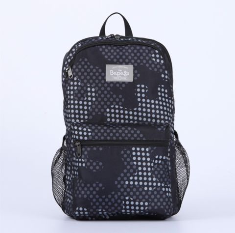 OEM ODM - AKIRA Black/Grey Fashion Backpack - custom logo backpack factory - UMO BP5902027