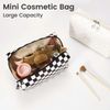 OEM ODM Grid-Pattern Makeup Bags - ODM bag manufacturer - UMO MK570504