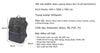 May Balo Laptop thời trang Balos SKY FLAP Black Backpack
