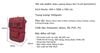 May Balo Laptop thời trang Balos SKY FLAP D.Red Backpack