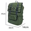 May Balos SKY FLAP Olive Backpack - Balo Laptop thời trang