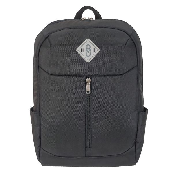 OEM ODM - UMO EVANKI Black Laptop Backpack - custom logo backpack factory - UMO BP590201