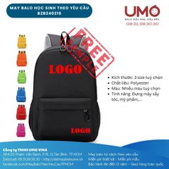 OEM ODM  - Custom School Backpacks - backpack factory Vietnam - UMO BP5827010